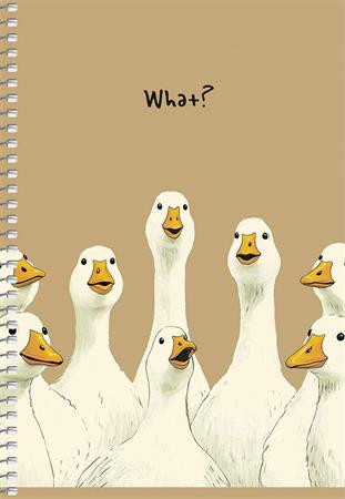 Spirálfüzet, A5, sima, 96 lap, SHKOLYARYK, állatok, vegyes