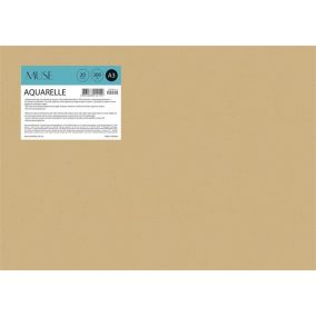   Rajzlap, akvarell, papírtokban, A3+, 300 g, 20 lap, SHKOLYARYK "Aquarelle Muse"