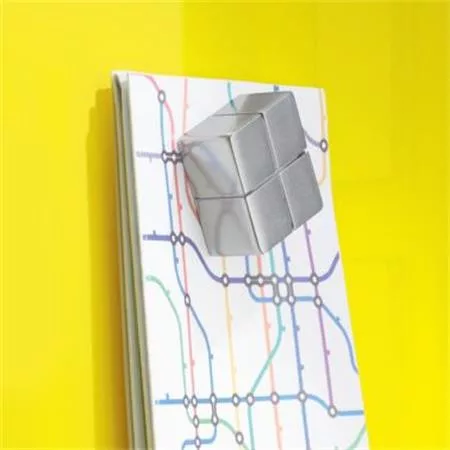 Extra erős kockamágnes, 4 db, SIGEL "SuperDym", ezüst