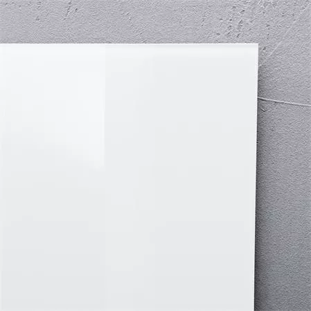 Mágneses üvegtábla, 48x48 cm, SIGEL "Artverum® ", fehér