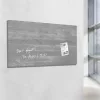 Mágneses üvegtábla,  46x91 cm, SIGEL "Artverum® ", beton mintázat