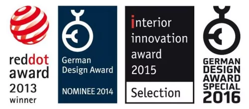 Mágneses üvegtábla, 120x90 cm, SIGEL "Artverum® " fehér