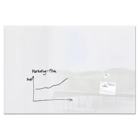   Mágneses üvegtábla, 120x180 cm, SIGEL "Artverum® ", fehér