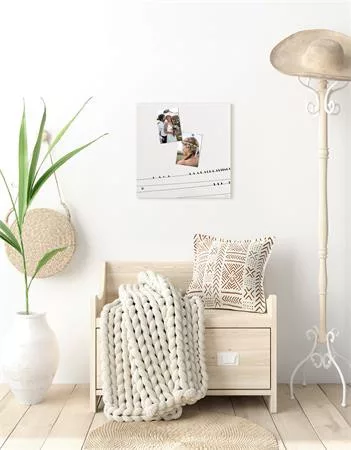 Mágneses üvegtábla, 48x48x1,5 cm, SIGEL "Artverum® ", Little birds mintázat, matt