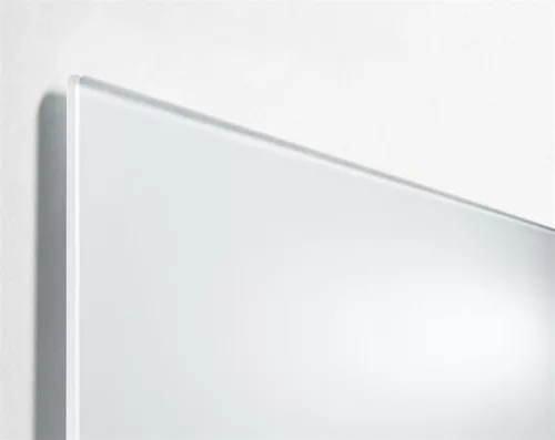 Mágneses üvegtábla, 91x46x1,5 cm, SIGEL "Artverum® ", szuper fehér, matt