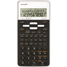   Számológép, tudományos, 273 funkció, SHARP "EL-531", fehér