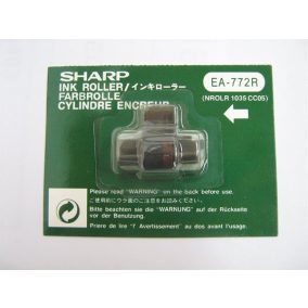 Festékhenger számológépekhez, SHARP, piros - fekete