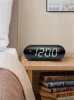 Rádió, órás, jumbo kijelző, MUSE, "M-19GL", fekete