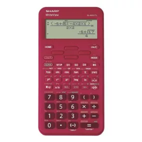   Számológép, tudományos, 420 funkció, SHARP "EL-W531TL", meggypiros