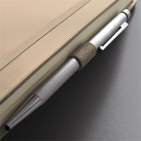 Naptár, A5, heti, 2026, kemény borító, SIGEL "Conceptum", taupe