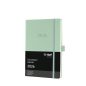   Naptár, A5, heti, 2026, kemény borító, SIGEL "Conceptum", mentazöld