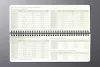Naptár, asztali, álló, 2027, 300x143x18 mm, SIGEL "Conceptum", fekete