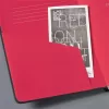 Jegyzetfüzet, exkluzív, A4, vonalas, 97 lap, keményfedeles, SIGEL "Conceptum Red Edition", fekete-piros