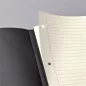   Füzet, exkluzív, A4, vonalas, 60 lap, keményfedeles, SIGEL "Conceptum", fekete