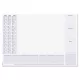 Könyökalátét, 595x410 mm, 3 éves és heti tervezővel, SIGEL