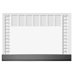   Könyökalátét, 595x410 mm, 2 éves és heti tervezővel, szamárfülvédővel, SIGEL "Office"