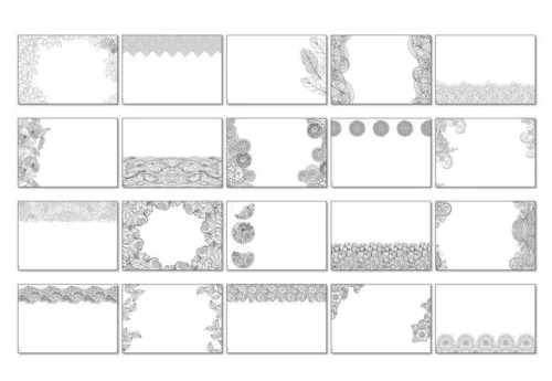 Könyökalátét, 595x410 mm, felnőtt színezővel, SIGEL
