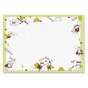   Könyökalátét, A3, gyermekeknek, SIGEL "Kis Hősök"