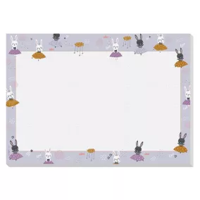   Könyökalátét, A3, gyermekeknek, SIGEL "Nyuszi Balerina"