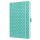 Naptár, A5, heti, 2026, kemény borító, SIGEL "Jolie", aqua zöld