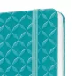  Jegyzetfüzet, exkluzív, 95x150 mm, vonalas, 87 lap, keményfedeles, SIGEL "Jolie", türkiz