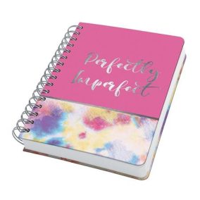   Spirálfüzet, 168x215 mm, pontrácsos, 120 lap, keményfedeles, SIGEL "Jolie", Perfectly Imperfect