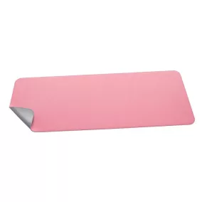   Könyökalátét, 800x300 mm, kétoldalas, SIGEL, rózsaszín-ezüst