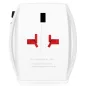   Adapter, világutazóknak, 1xUSB-A, 1xUSB-C PD, 65W, USB-C kábel, SKROSS