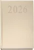 Naptár, tervező, A5, napi, 2026, bézs