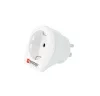 Adapter, Egyesült Államokba utazóknak, földelt, SKROSS