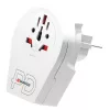 Adapter, Európába utazóknak, USB-C + USB-A, SKROSS