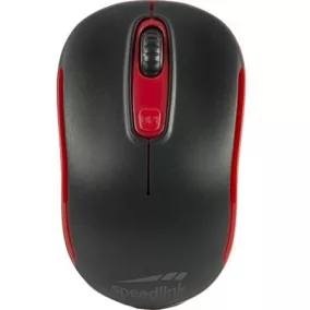   Egér, vezeték nélküli, optikai, USB, SPEEDLINK "Ceptica", fekete és piros
