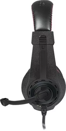 Fejhallgató, mikrofonnal, vezetékes, gaming, 3,5 mm jack, SPEEDLINK "Legatos", fekete-piros