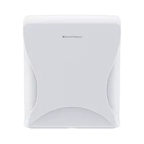   BulkySoft Essentia Maxi Jumbo toalettpapír (wc papír) adagoló, 23-28 cm toalettpapírokhoz, fehér