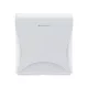 BulkySoft Essentia Mini Jumbo toalettpapír (wc papír) adagoló, 19 cm toalettpapírokhoz, fehér