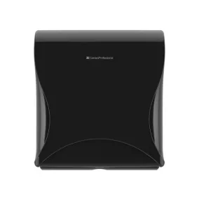   BulkySoft Essentia Mini Jumbo toalettpapír (wc papír) adagoló, 19 cm toalettpapírokhoz, fekete