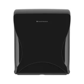   BulkySoft Essentia Maxi Jumbo toalettpapír (wc papír) adagoló, 23-28 cm toalettpapírokhoz, fekete