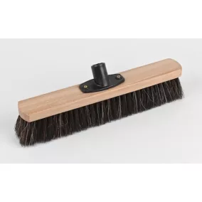   Terempartvis 40 cm, fa test, kevert lószőr, műanyag nyéltartó, nyél nélkül