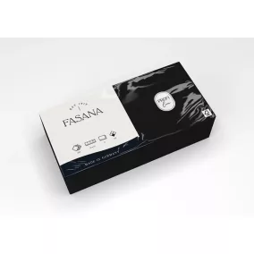   Fasana Lunch szalvéta fekete, 2 rétegű, 33x33 cm, 250 lap, 1/4 hajtott, 6 csomag/karton