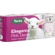 Tento Ellegance Pink Decor toalettpapír (wc papír), 3 rétegű, 150 lapos, 8 tekercs/csomag