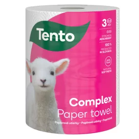   Tento Complex papírtörlő, 3 rétegű, 220 lapos, 55 méter/tekercs