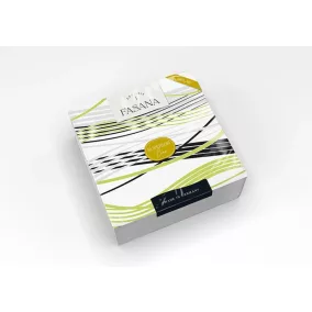   Fasana Airlaid textil hatású szalvéta ''Waves'', 1 rétegű, 40x40 cm, 50 lap, 1/4 hajtott, 10 csomag/karton