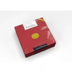   Fasana Cotton-Mix szalvéta vörös 2 rétegű, 38x38 cm, 50 lap, 1/4 hajtott, 7 csomag/karton