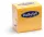 BulkySoft szalvéta sárga, 3 rétegű, 33x33 cm, 80 lap, 1/4 hajtott, 20 csomag/karton