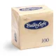BulkySoft szalvéta krém, 2 rétegű, 33x33 cm, 100 lap, 1/4 hajtott, 20 csomag/karton