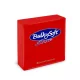 BulkySoft szalvéta piros, 3 rétegű, 40x40 cm, 40 lap, 1/4 hajtott, 16 csomag/karton