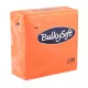 BulkySoft szalvéta narancs, 2 rétegű, 33x33 cm, 100 lap, 1/4 hajtott, 20 csomag/karton