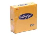 BulkySoft szalvéta sárga, 2 rétegű, 38x38 cm, 40 lap, 1/4 hajtott, 36 csomag/karton