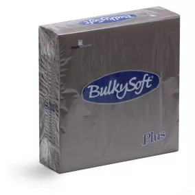   BulkySoft szalvéta barna, 2 rétegű, 38x38 cm, 40 lap, 1/4 hajtott, 36 csomag/karton