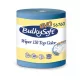 BulkySoft Excellence Wiper Roll ''150'' tekercses ipari kéztörlő, 26 cm átmérő, 150 méter, 500 lap, 3 rétegű, kék, 2 tekercs/zsák